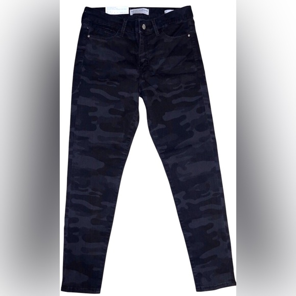 Sanctuary (Social Standard) Black Prosperity Camouflage Ankle Skinny Jeans NWT! - Picture 6 of 12